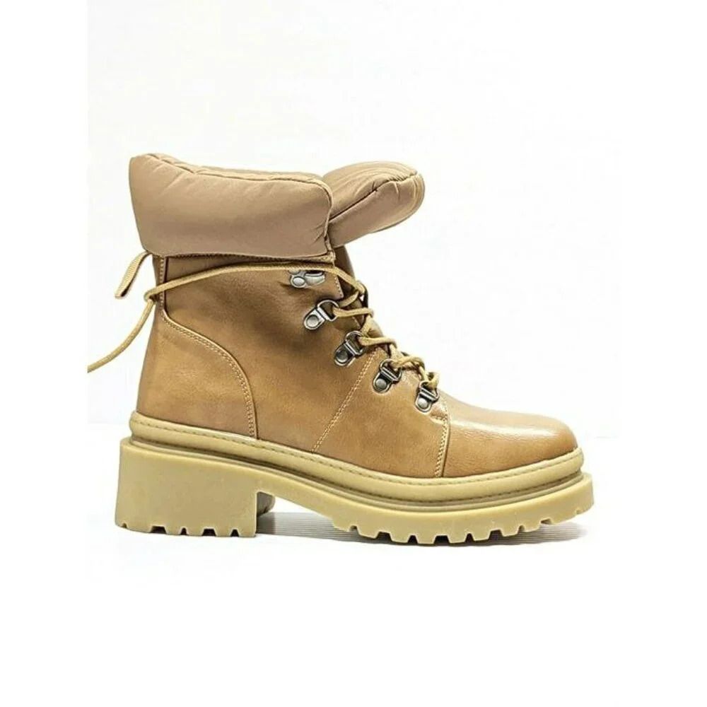 Journee Collection Irrah Women's Tru Comfort Foam Boot Taupe Size 7.5 MSRP $130 - Picture 2 of 11